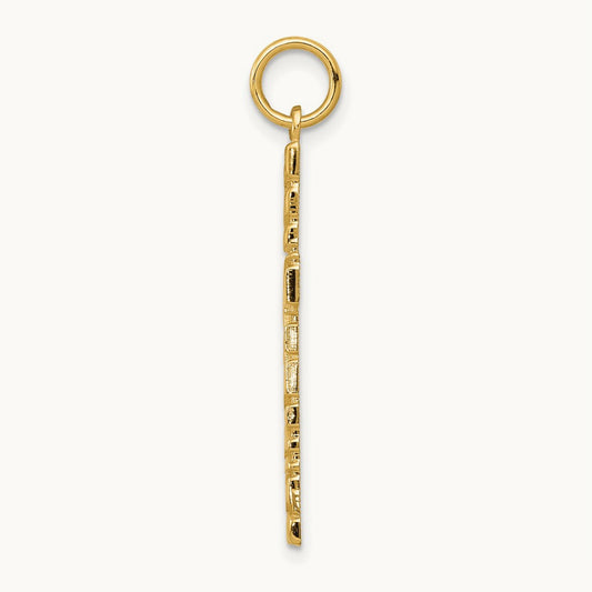 Nugget Style Cross Pendant — photo set