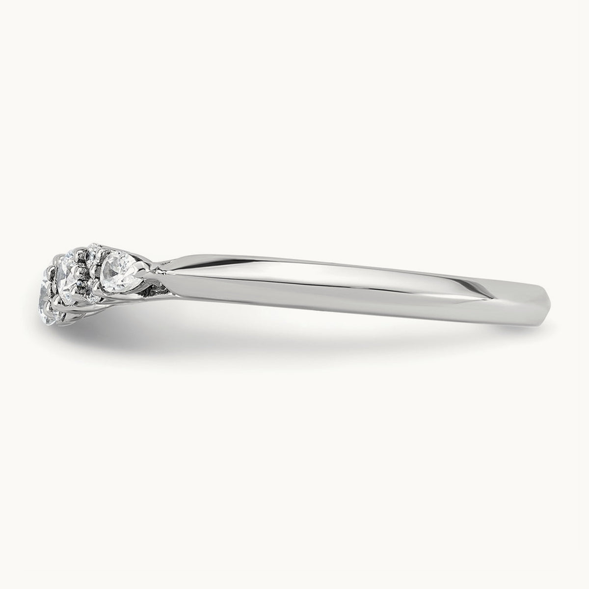 Wedding Band, 0.25 ct tw Lab-Grown Diamond