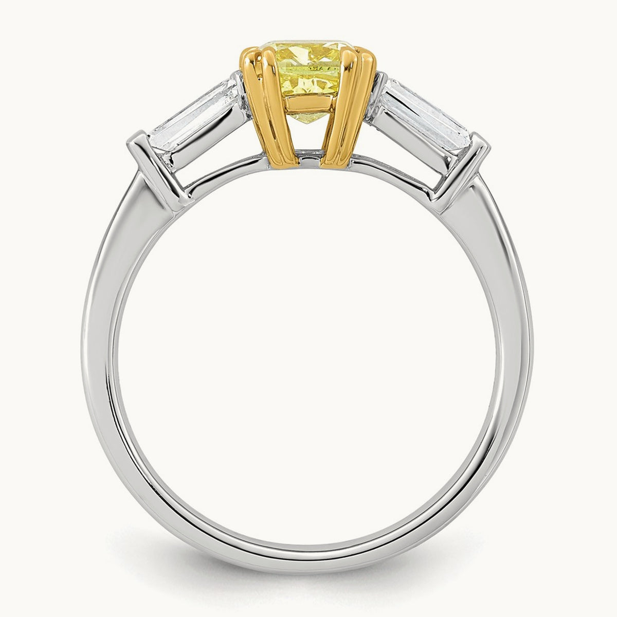 Vivid Yellow Ring, 1.50-4.25 ct tw Lab-Grown Diamond