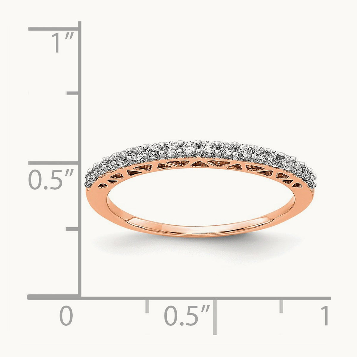 Polished Diamond Band — photo set