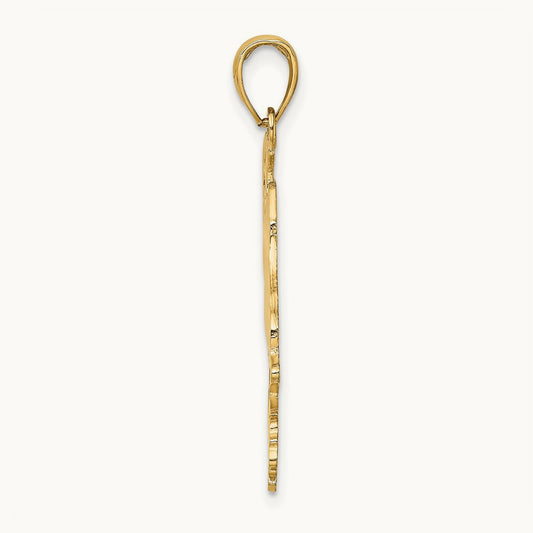 Cut Out MARCO ISLAND Charm, 14K