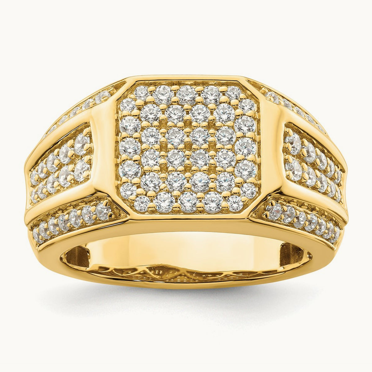 Men's Ring, 0.25 ct tw Lab-Grown Diamond