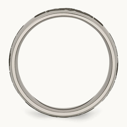 Polished Claddagh Laser Design Band — photo set (2)