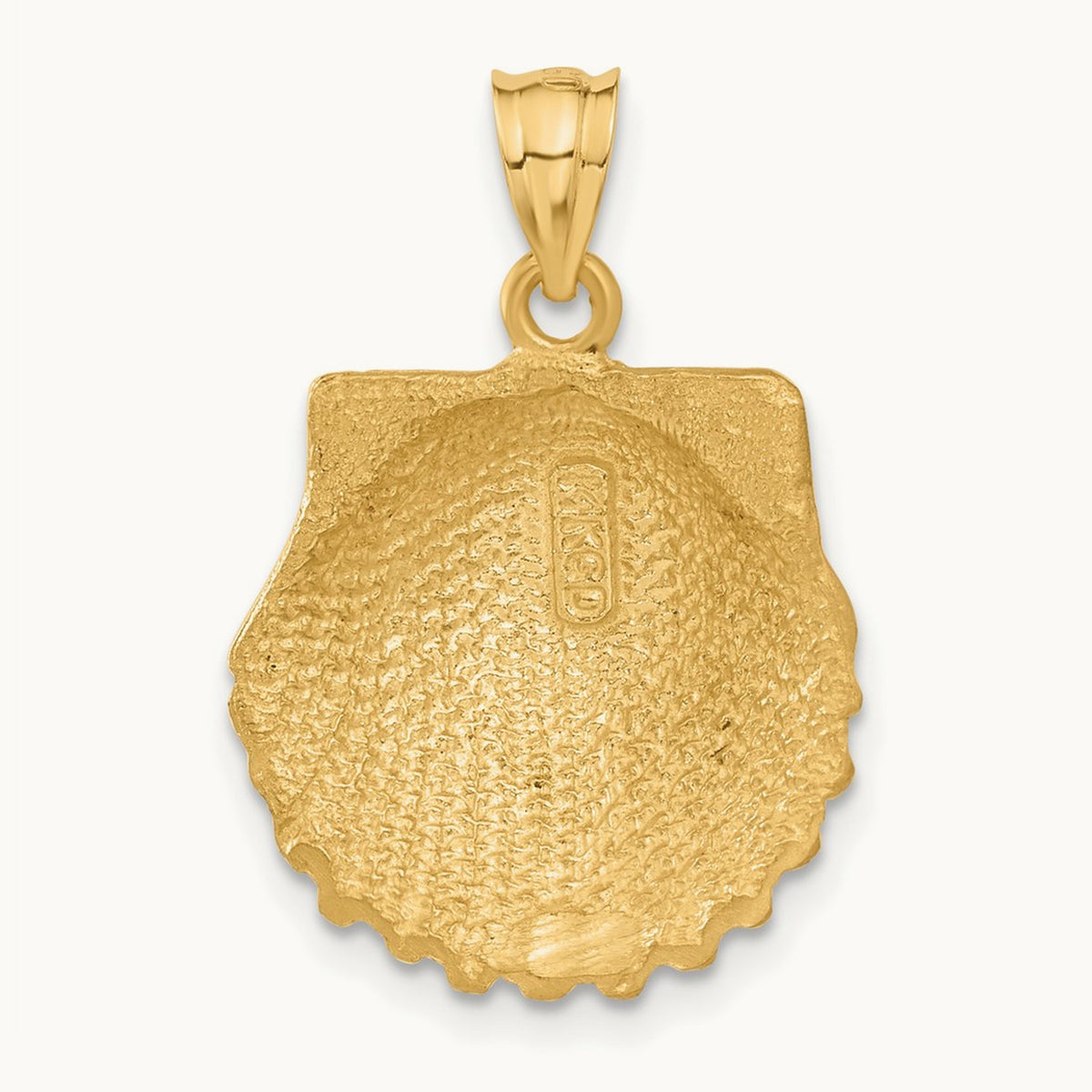 d/c Seashell Pendant, 14K
