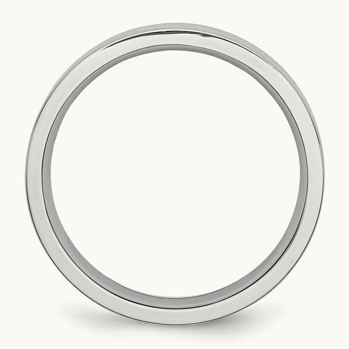 Cobalt Flat Polished Band — 5mm