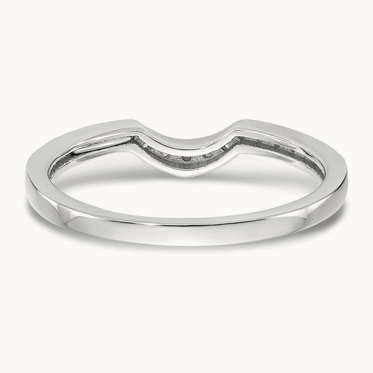 Diamond Band, 14K White Gold