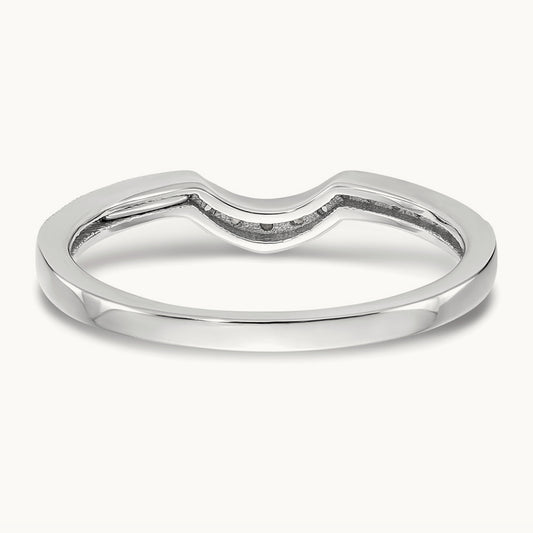 Diamond Band, 14K White Gold