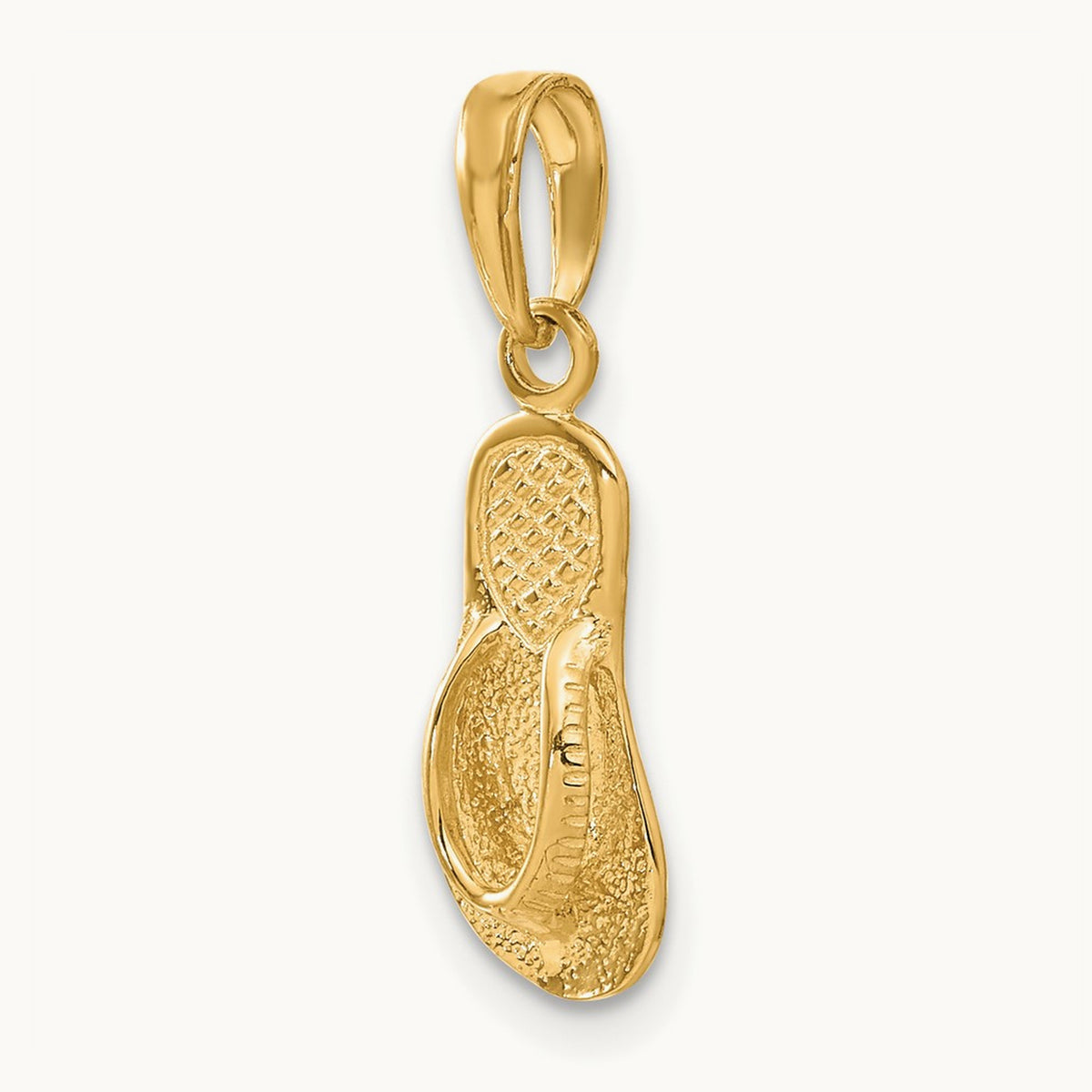 3D Single Flip-Flop Pendant — photo set