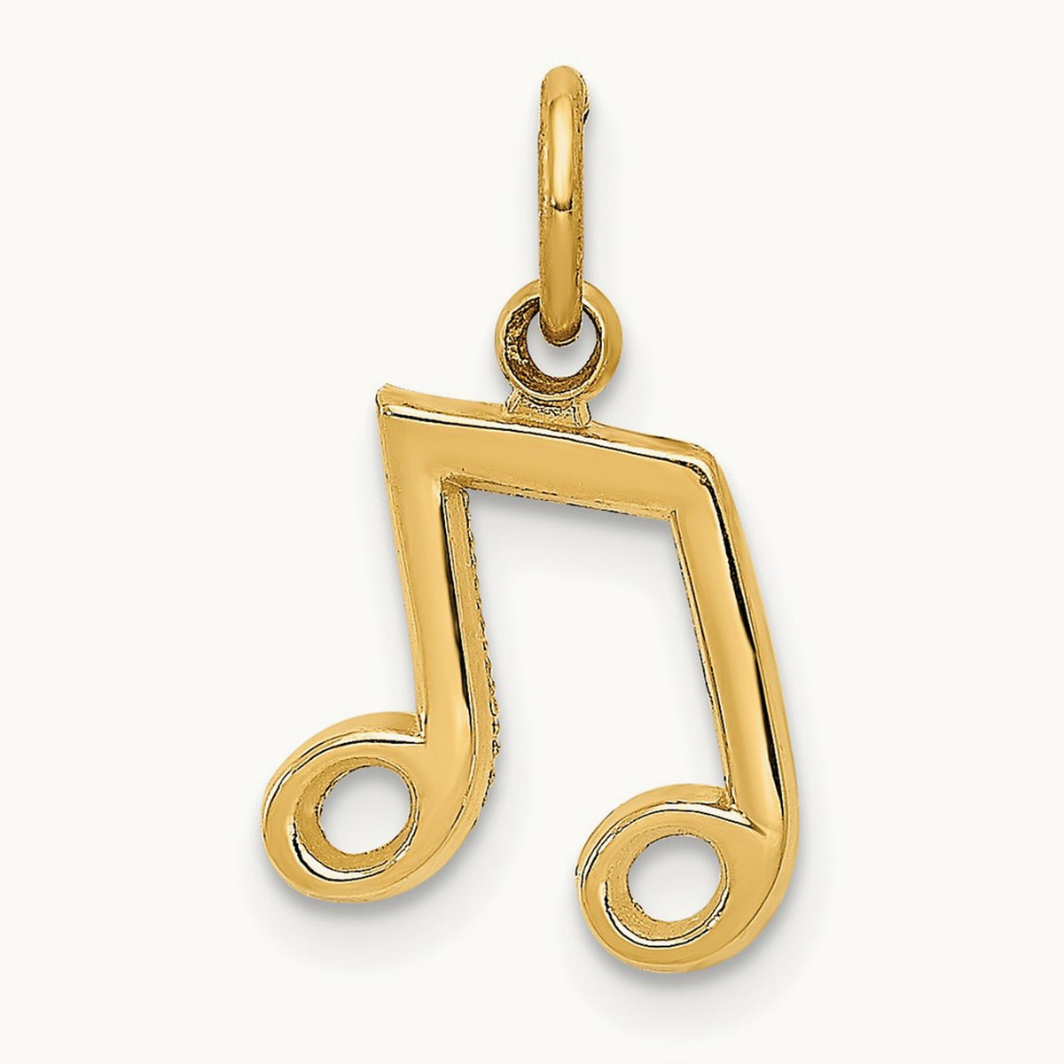 Musical Notes Charm, 14K