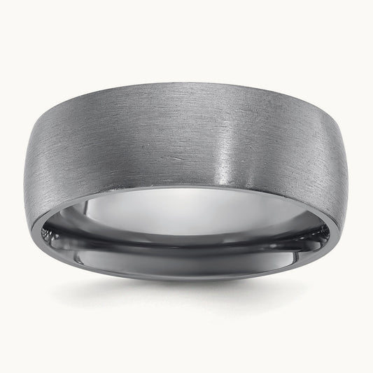 Tantalum Brushed Band, 8mm