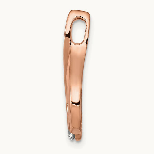 1/10ct. Diamond Teardrop Chain Slide — photo set