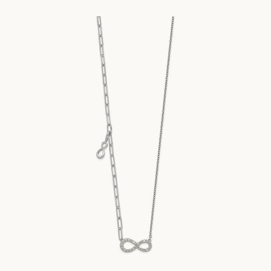 Infinity Necklace, 0.20 ct tw Lab-Grown Diamond