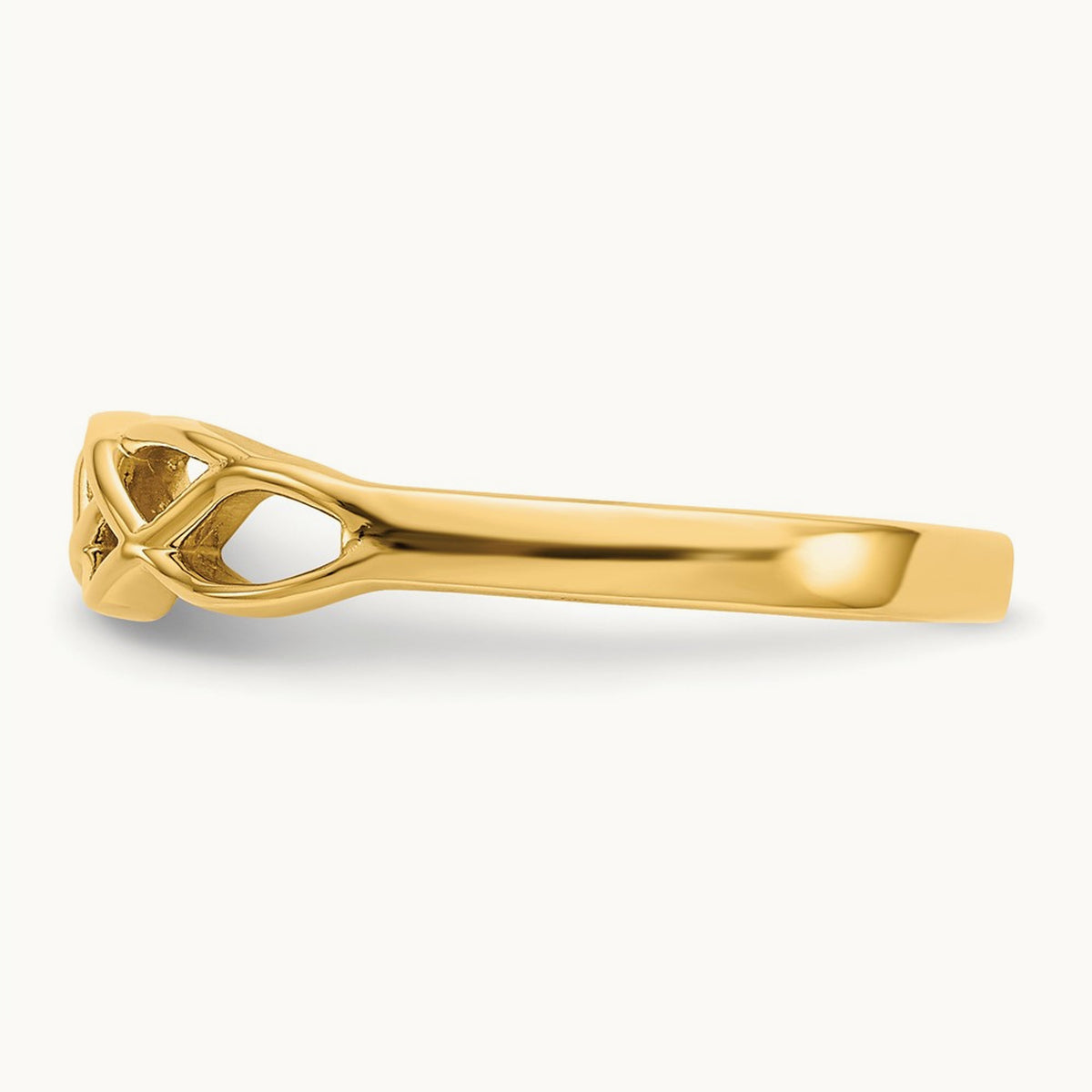 Free Form Knot Ring, 14K