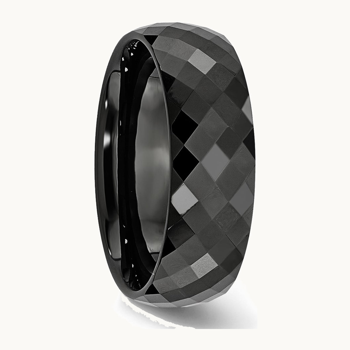 Faceted Polished Band — photo set
