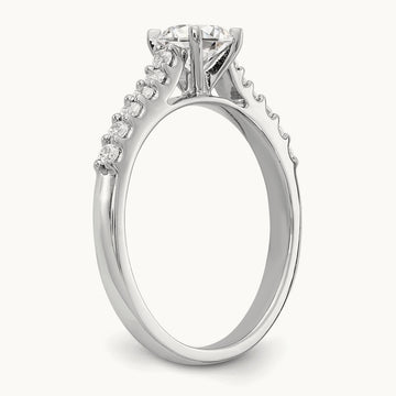 Semi-Mount Engagement Ring, 0.25 ct tw