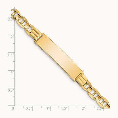 Anchor ID Bracelet, 14K