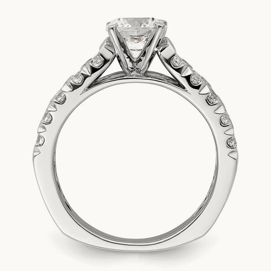 Semi-Mount Engagement Ring, 1.00 ct tw Lab-Grown Diamond