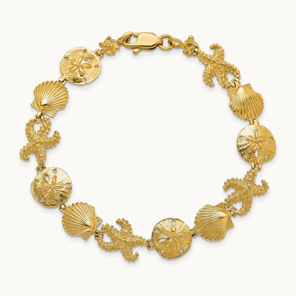 Seashell Theme Bracelet — 7.25mm