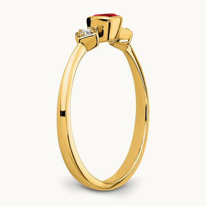 Ruby and Diamond Ring — photo set