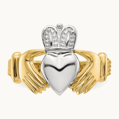 Mens Claddagh Ring — photo set