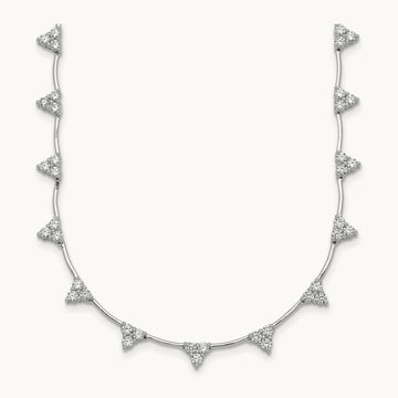 Fashion Tennis Necklace, 2.00 ct tw Lab-Grown Diamond