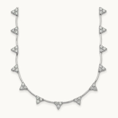 Fashion Tennis Necklace, 2.00 ct tw Lab-Grown Diamond