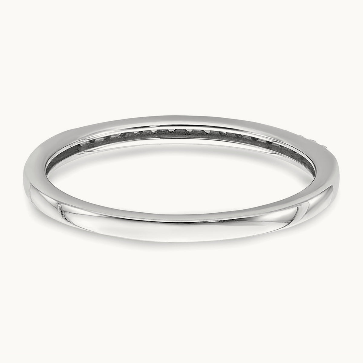 Diamond Band, 10K White Gold