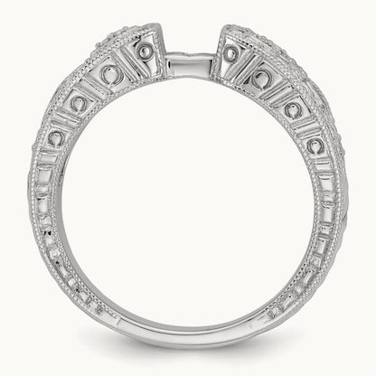 Peg Set Semi-Mount Engagement Ring, 0.20 ct tw