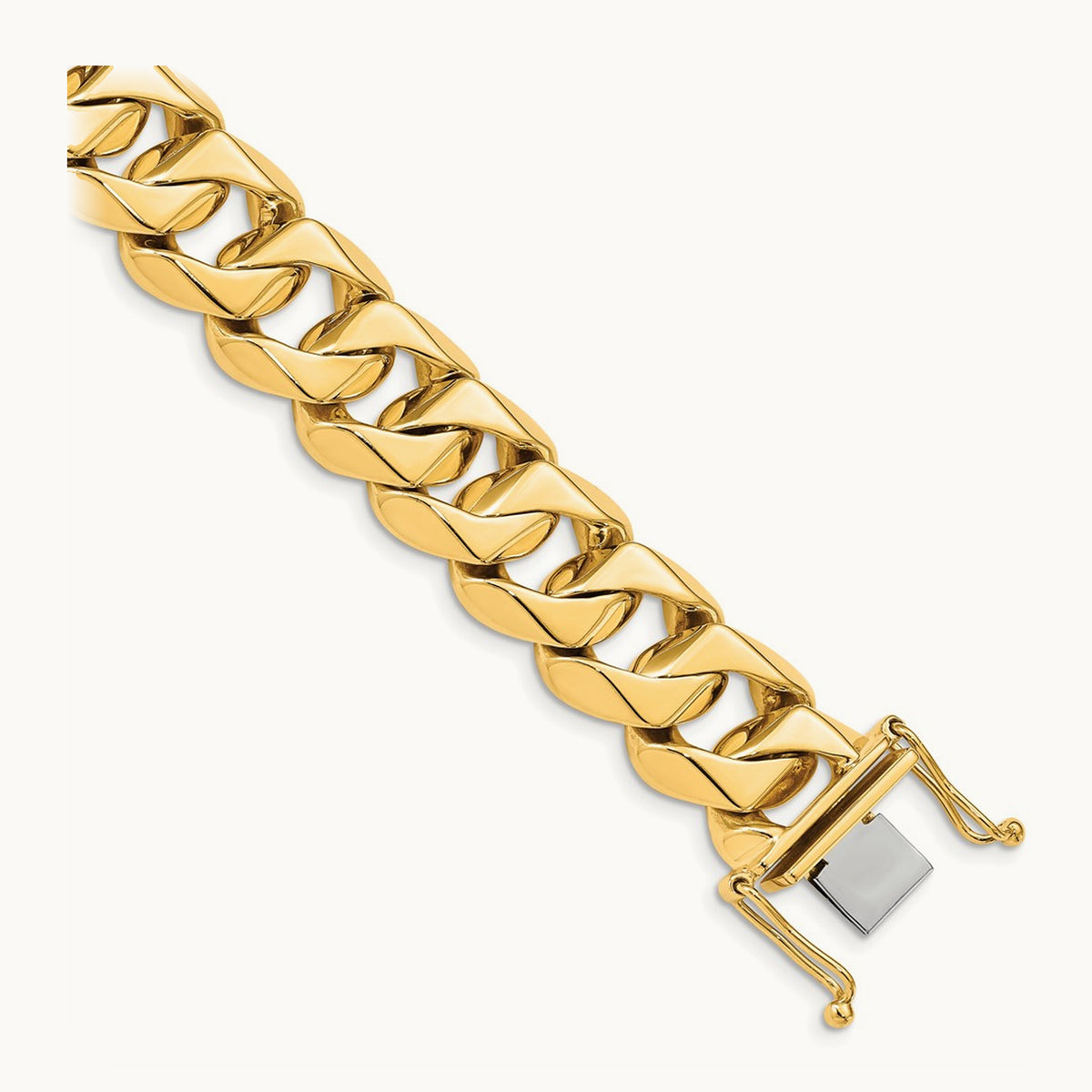Hand-polished Traditional Link Chain — 15mm