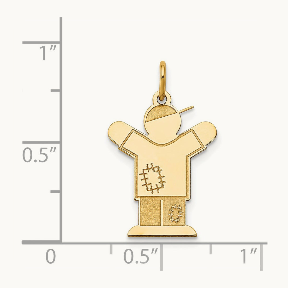 Kid Charm — 14K Yellow Gold