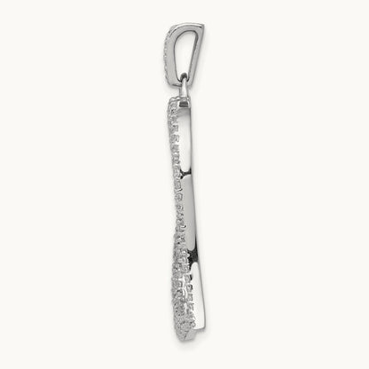 Diamond Heart Pendant — 35.5mm