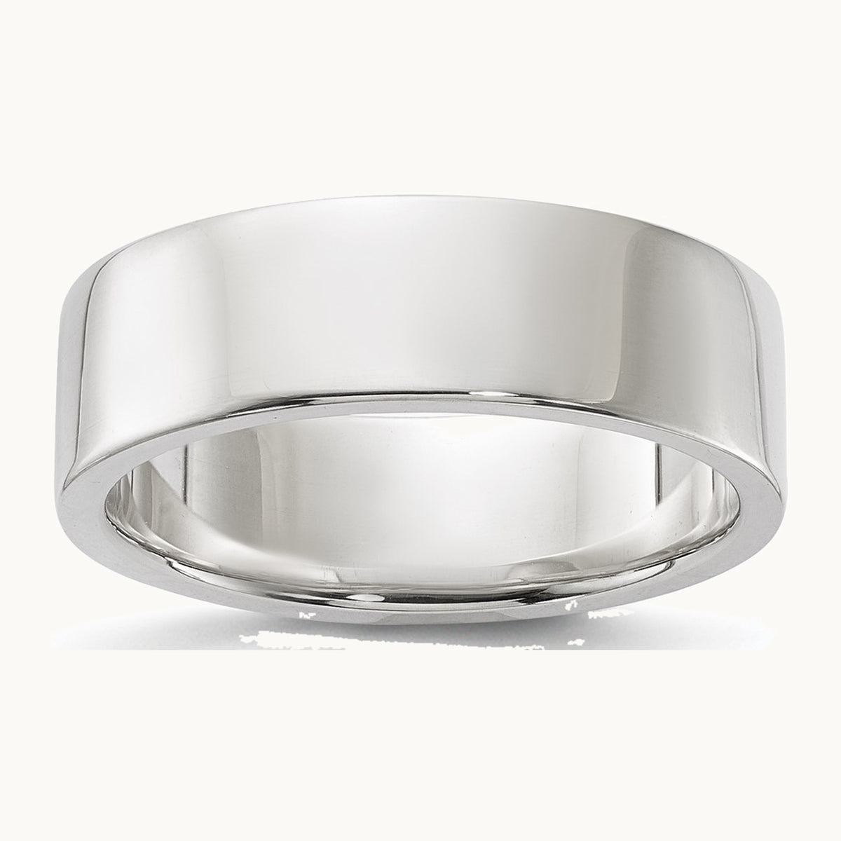 Sterling Silver 6mm Lightweight Flat Band