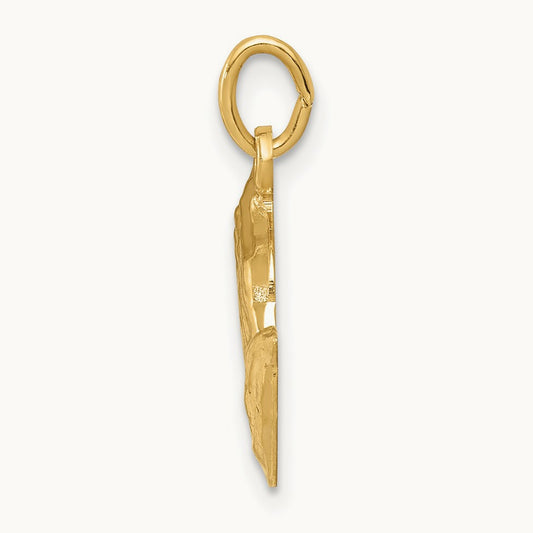 Praying Hands Charm, 14K