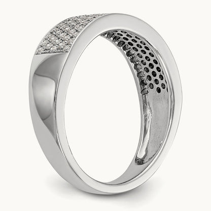 Micro Pave Band, 0.50 ct tw