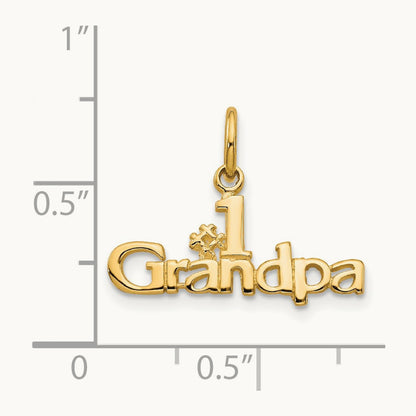 #1 GRANDPA Charm — photo set