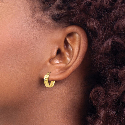 Polished and D/C Hoop Earrings — Leslie's — photo set