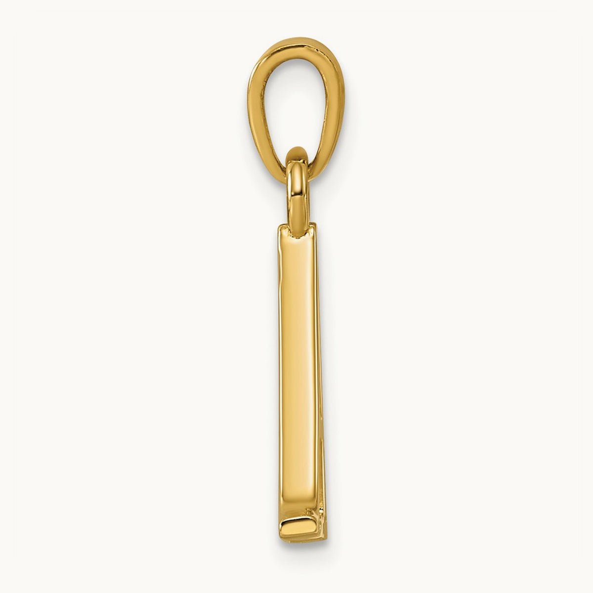 Initial Pendant, 14K