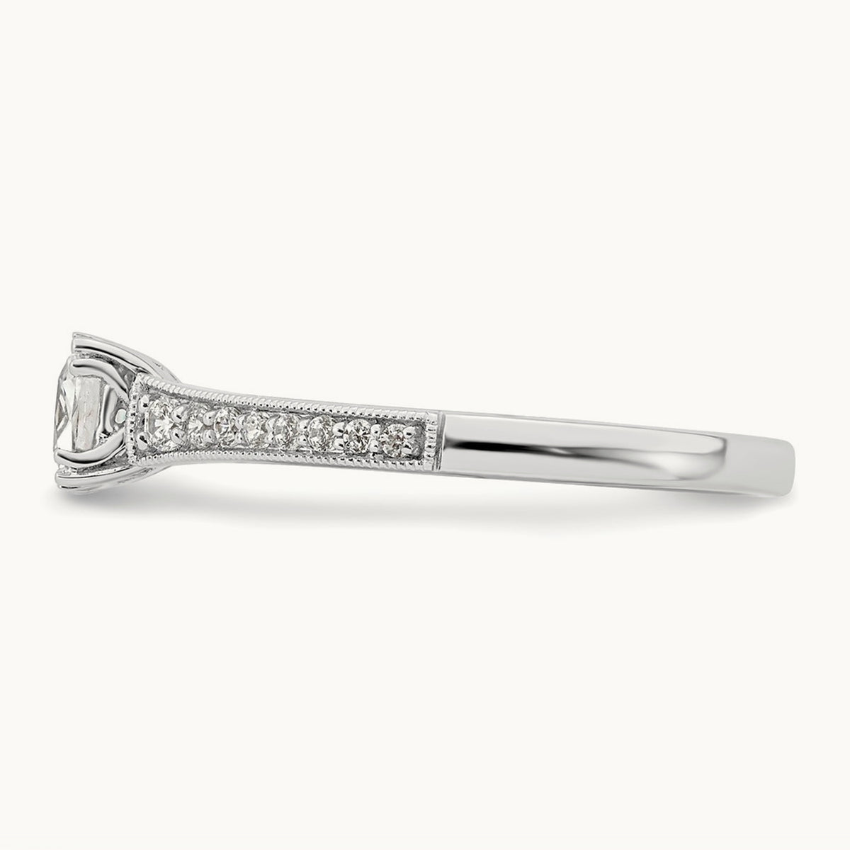 Cushion Semi-Mount Engagement Ring, 1/2-1 1/2 ct