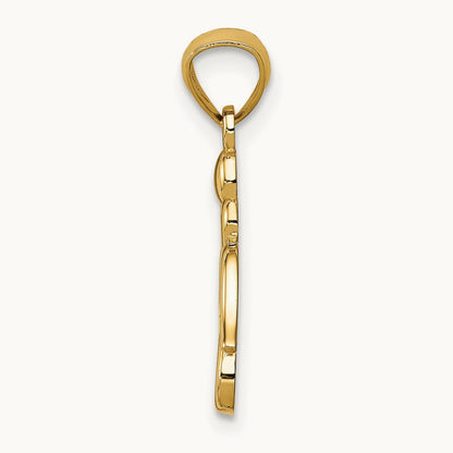 Angel Pendant, 14K