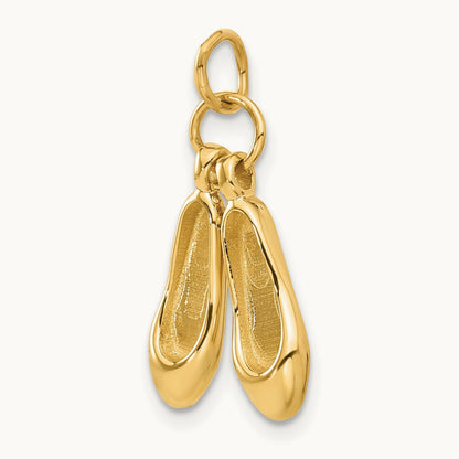 3D Ballet Slippers Charm — photo set