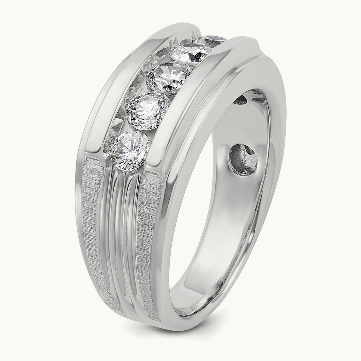 Men's Ring, 1.00 ct tw Lab-Grown Diamond