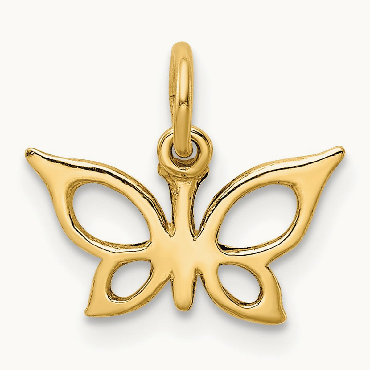 Butterfly Charm, 14K