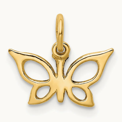 Butterfly Charm, 14K