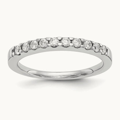 Wedding Band, 0.25 ct tw Lab-Grown Diamond