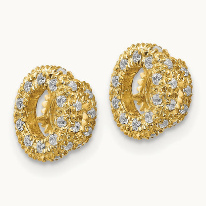1/5ct Diamond Earring Jackets