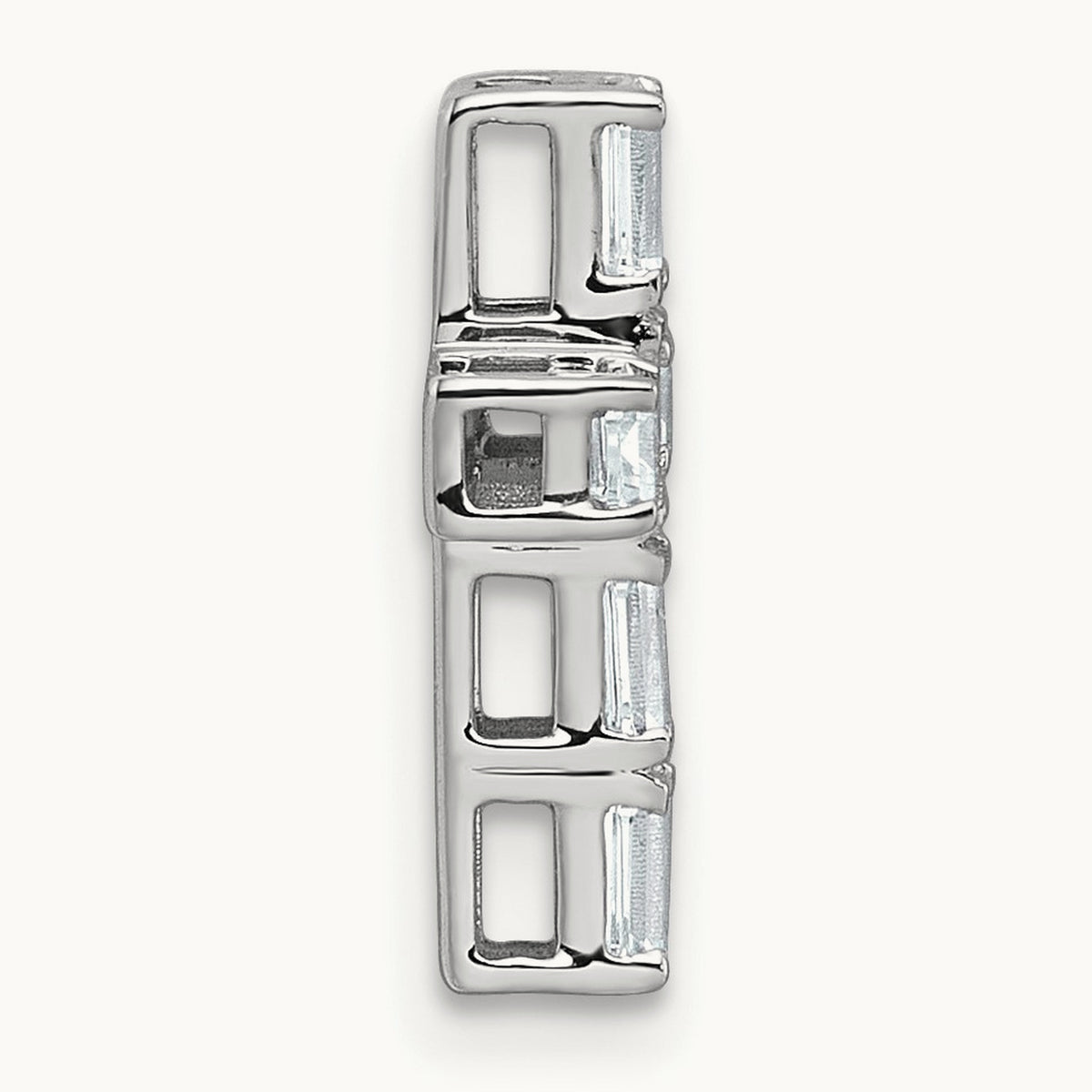 Cross Chain Slide Pendant, 3/4-4 5/8 ct Lab-Grown Diamond