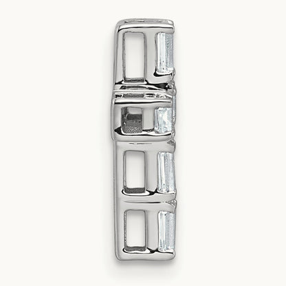 Cross Chain Slide Pendant, 3/4-4 5/8 ct Lab-Grown Diamond