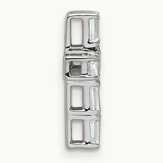 Cross Chain Slide Pendant, 3/4-4 5/8 ct Lab-Grown Diamond