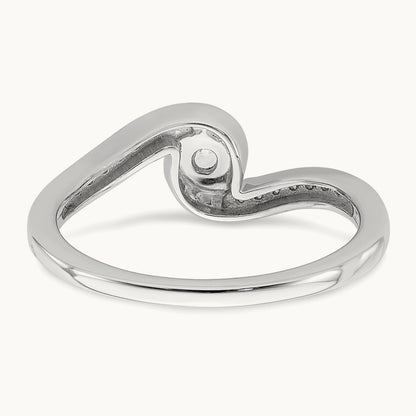 Diamond Complete Engagement Ring, 10K White Gold