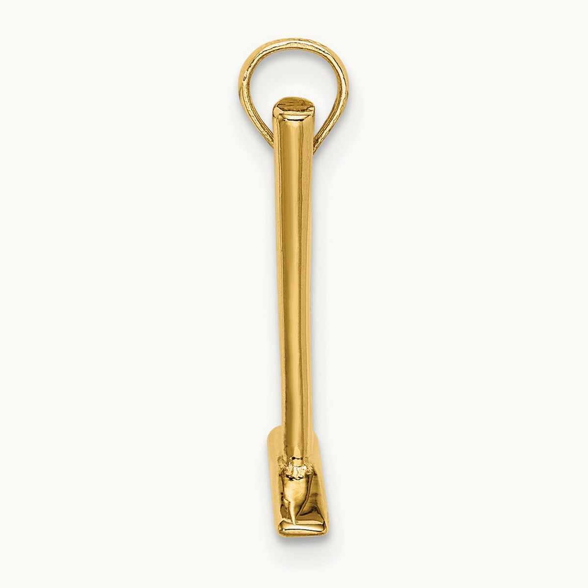 3-D Hammer Charm, 14K